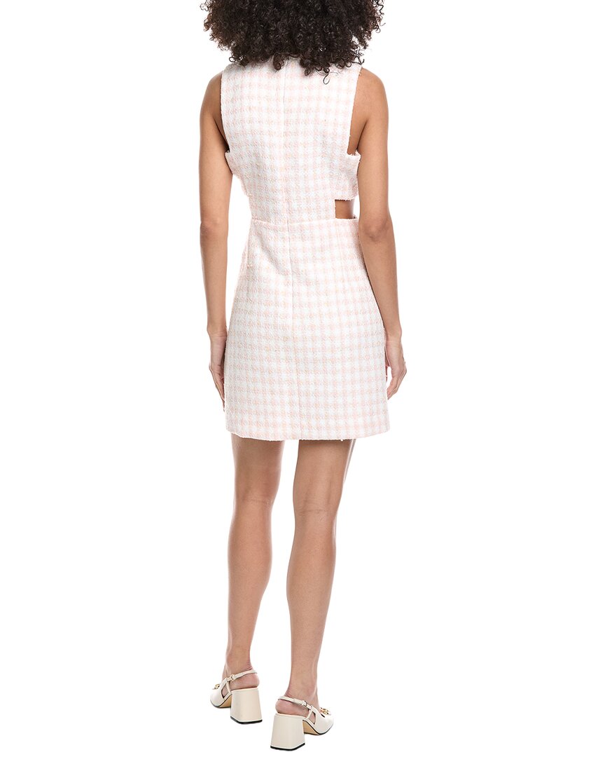 thumbnail image 2 of Sandro womens Woven Mini Dress, 40, Pink, 2 of 3