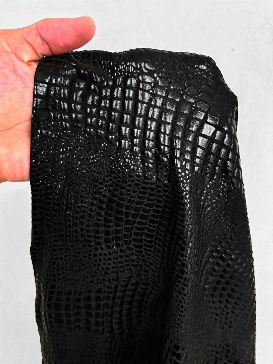 thumbnail image 6 of Womens Black Sleeveless Bodycon Mini Dress, Snake Print High Waist Cut Out, 6 of 8