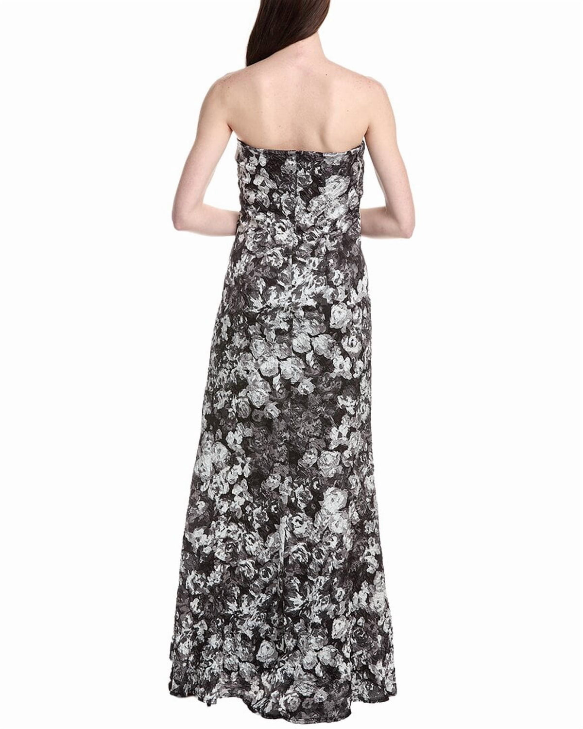 thumbnail image 2 of SHO BY TADASHI SHOJI womens Printed Sleeveless Maxi Dress, 2, White, 2 of 4