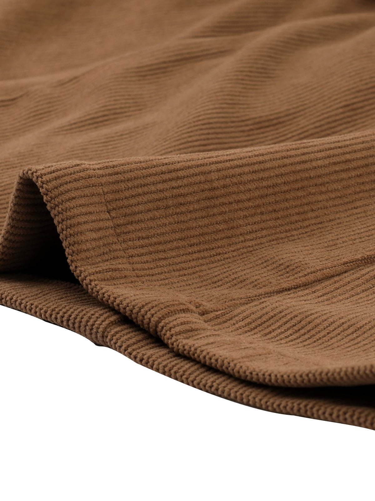 thumbnail image 4 of DARING DIVA Women's Stylish Corduroy Overall Scoop Neck Sleeveless Dress XS Brown, 4 of 6