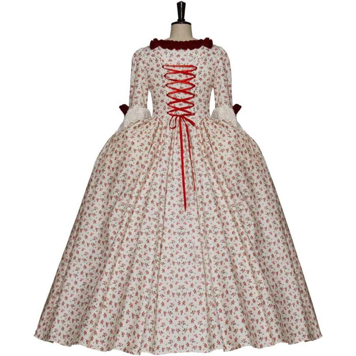 thumbnail image 4 of Women's Rococo French Court Queen Dress Marie Antoinette Ball Gown, 4 of 10