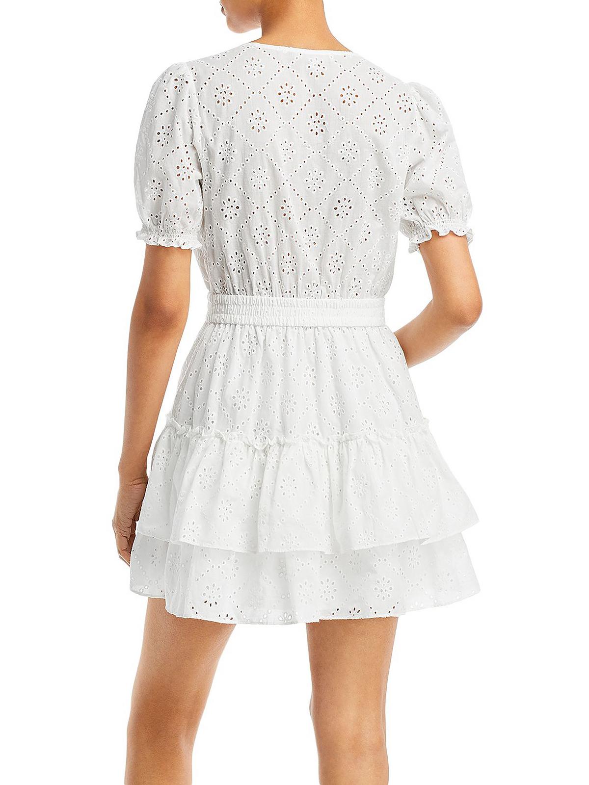 thumbnail image 2 of WAYF Womens Reese Tiered Short Mini Dress, 2 of 2