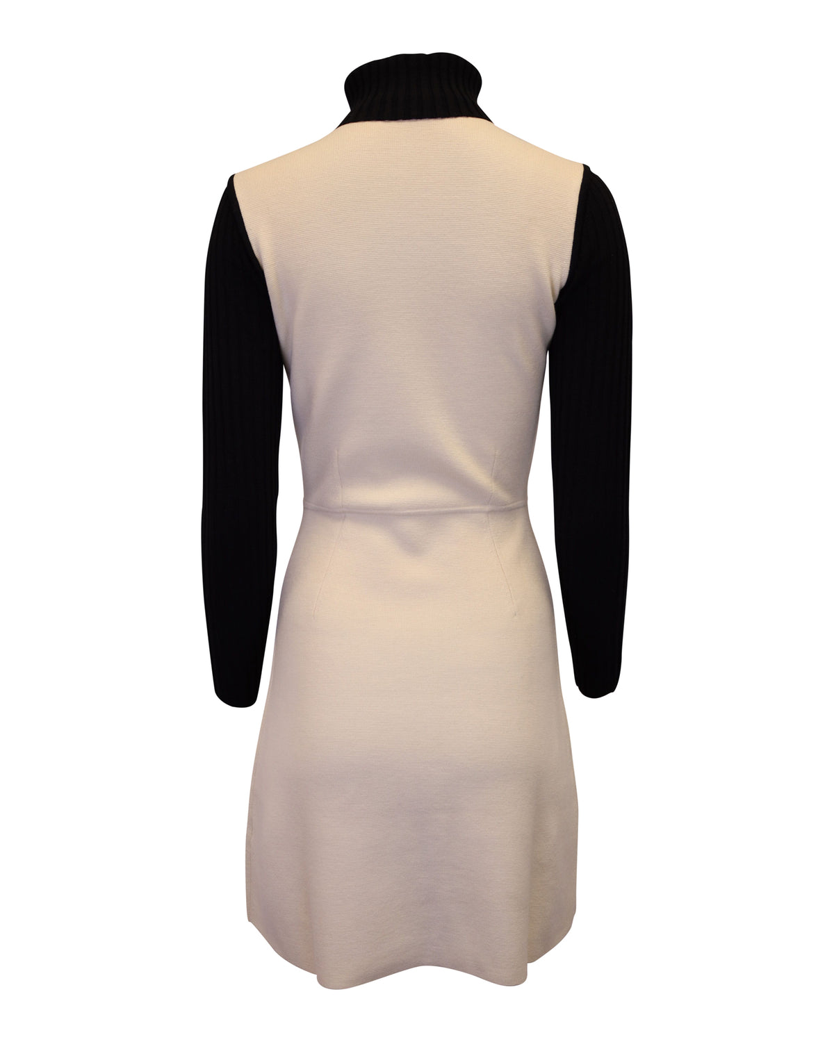 thumbnail image 2 of Pre-Owned Theory Myrelle Evian Stretch-Knit Dress in Cream Wool, 2 of 4