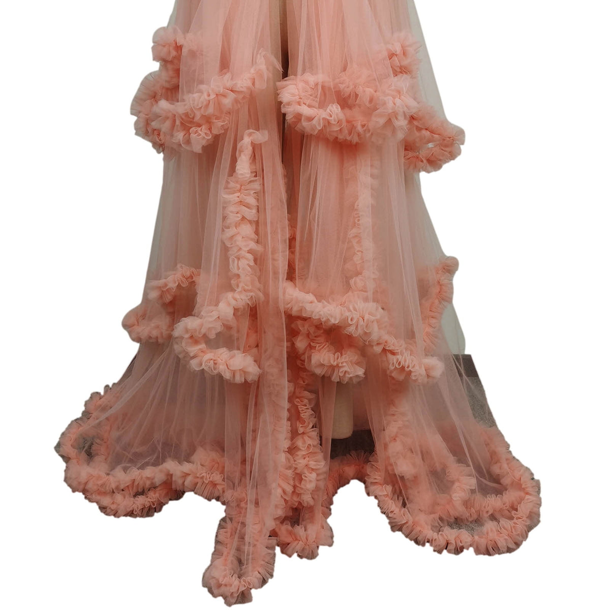 thumbnail image 6 of gakvbuo Maternity Dress For Women Plus Size Summer Baby Shower Pregnancy Dresses For Photoshoot Maternity Clothing Women Off Shoulder Pregnants Sexy Photography Ruffled Nursing Long Dress, 6 of 9