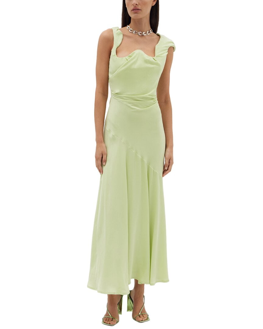thumbnail image 1 of Rachel Gilbert womens Nash Midi Dress, AU 3 / US 8, Green, 1 of 3