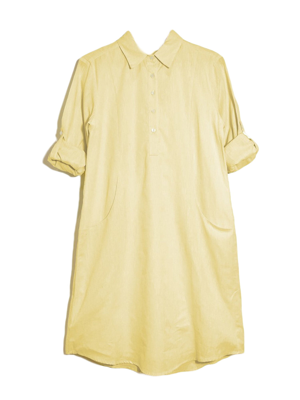 thumbnail image 1 of Roberta Roller Rabbit Women's Raisa Dress Small Yellow, 1 of 2