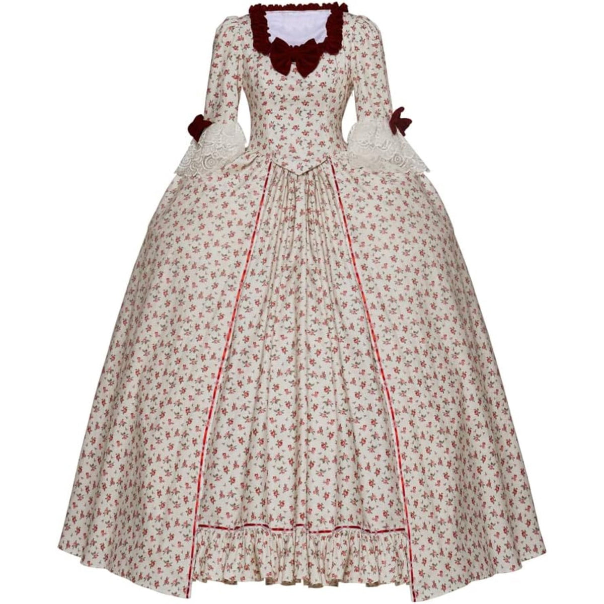 thumbnail image 1 of Women's Rococo French Court Queen Dress Marie Antoinette Ball Gown, 1 of 10