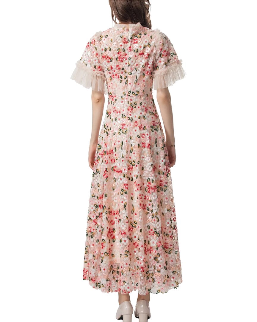 thumbnail image 2 of BURRYCO womens Short Sleeve Maxi Dress, 4, 2 of 3