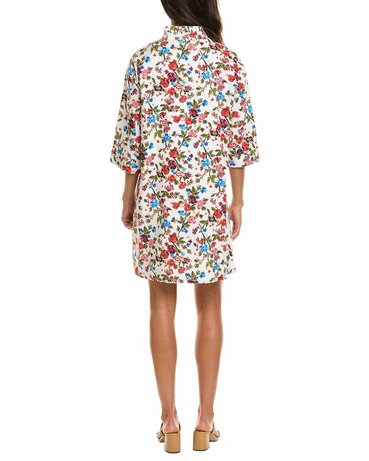 thumbnail image 2 of Duffield Lane womens Olive Mini Dress, s, 2 of 3