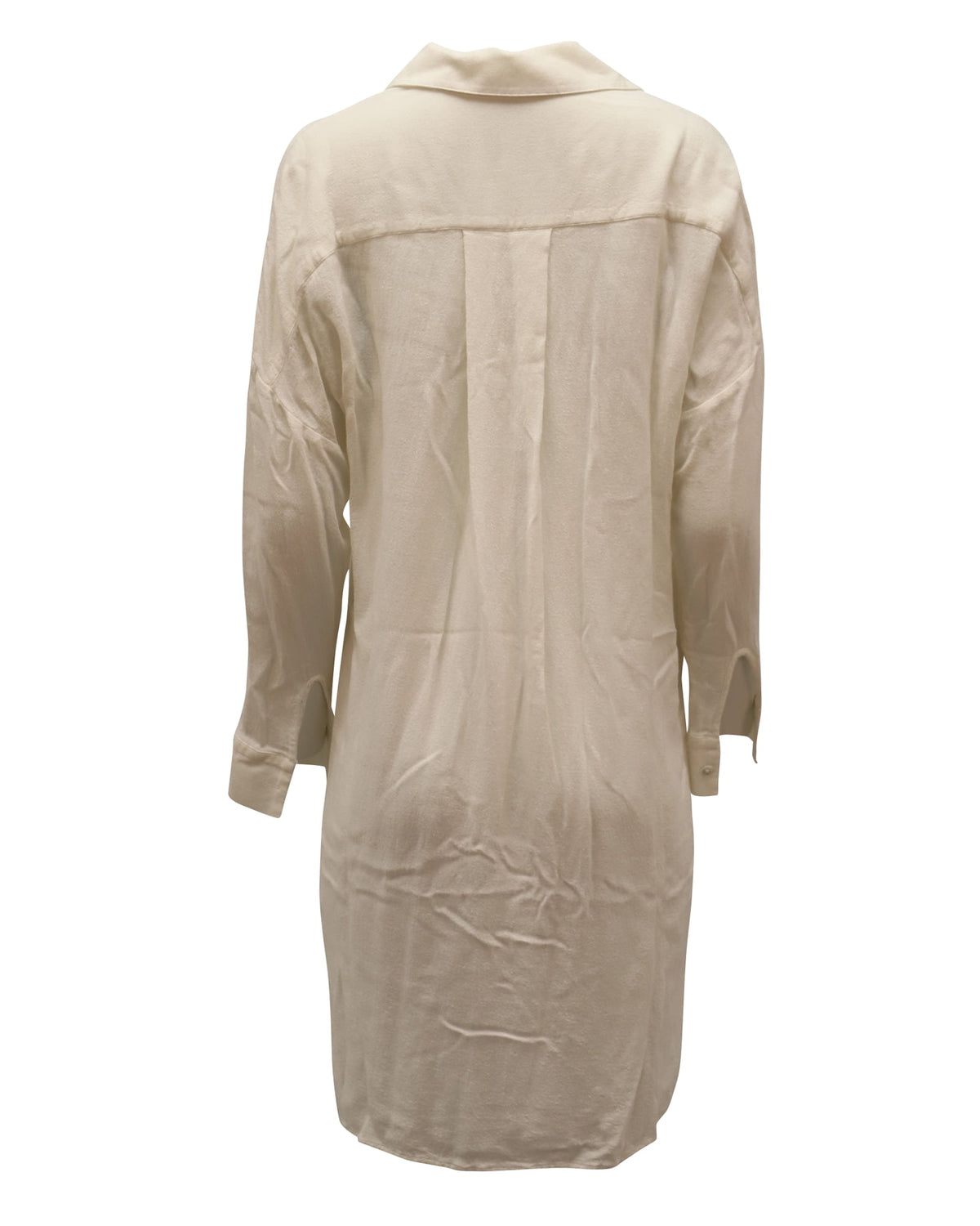 thumbnail image 2 of Pre-Owned James Perse Shirt Dress in Ivory Viscose, 2 of 3