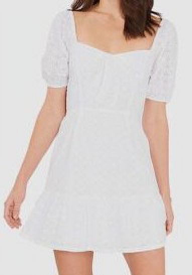 thumbnail image 2 of 1.State Womens Open Back Eyelet Mini Dress, 2 of 4