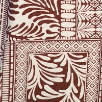 thumbnail image 3 of Yumi Printed Midi Dress - Brown, 4, 3 of 3